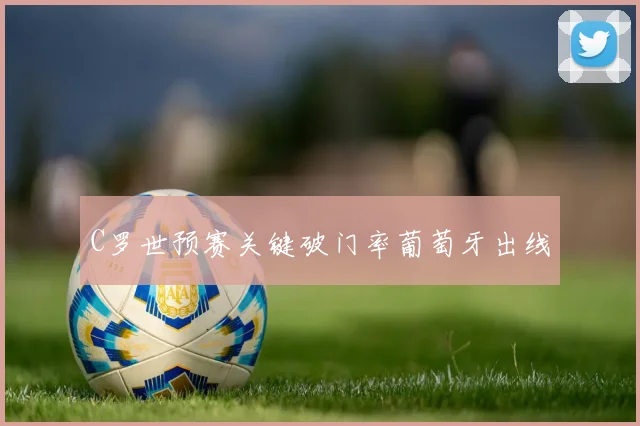 C罗世预赛关键破门率葡萄牙出线